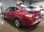 2013 Ford Fusion Se Hybrid Red vin: 3FA6P0LU2DR247004