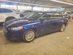 2014 Ford Fusion Se Hybrid Blue vin: 3FA6P0LU2ER135353