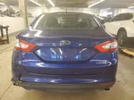 2014 Ford Fusion Se Hybrid Blue vin: 3FA6P0LU2ER135353