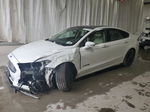 2014 Ford Fusion Se Hybrid White vin: 3FA6P0LU2ER250700