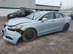 2014 Ford Fusion Se Hybrid Turquoise vin: 3FA6P0LU2ER288458