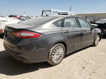 2016 Ford Fusion Se Hybrid Charcoal vin: 3FA6P0LU2GR404860