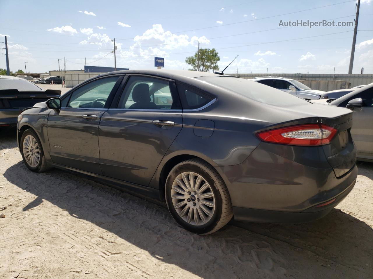 2016 Ford Fusion Se Hybrid Charcoal vin: 3FA6P0LU2GR404860