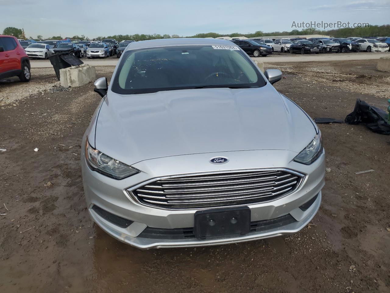 2017 Ford Fusion Se Hybrid Silver vin: 3FA6P0LU2HR280090