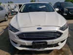 2018 Ford Fusion Se Hybrid White vin: 3FA6P0LU2JR276434