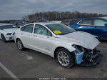 2019 Ford Fusion Hybrid Se White vin: 3FA6P0LU2KR100761