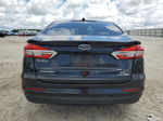 2019 Ford Fusion Se Black vin: 3FA6P0LU2KR105054