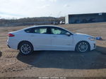 2019 Ford Fusion Hybrid Se White vin: 3FA6P0LU2KR117365