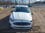 2019 Ford Fusion Hybrid Se White vin: 3FA6P0LU2KR117365