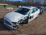 2019 Ford Fusion Hybrid Se White vin: 3FA6P0LU2KR117365