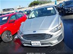 2019 Ford Fusion Hybrid Se Silver vin: 3FA6P0LU2KR126132