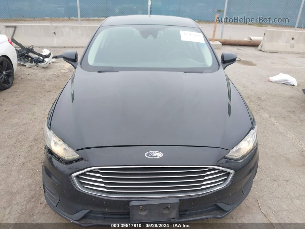 2019 Ford Fusion Hybrid Se Black vin: 3FA6P0LU2KR134375