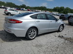 2019 Ford Fusion Se Silver vin: 3FA6P0LU2KR167506