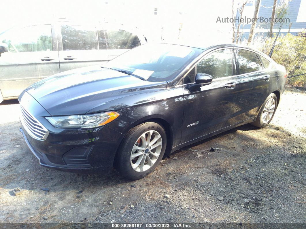 2019 Ford Fusion Hybrid Se Black vin: 3FA6P0LU2KR177162