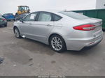 2019 Ford Fusion Hybrid Se Silver vin: 3FA6P0LU2KR187934