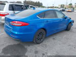 2019 Ford Fusion Hybrid Se Blue vin: 3FA6P0LU2KR200231