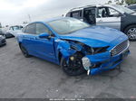 2019 Ford Fusion Hybrid Se Blue vin: 3FA6P0LU2KR200231