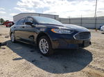 2019 Ford Fusion Se Black vin: 3FA6P0LU2KR206336