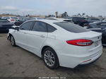 2019 Ford Fusion Hybrid Se White vin: 3FA6P0LU2KR272238