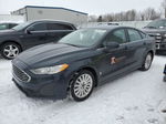 2020 Ford Fusion Se Black vin: 3FA6P0LU2LR110773