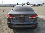 2020 Ford Fusion Se Gray vin: 3FA6P0LU2LR267395