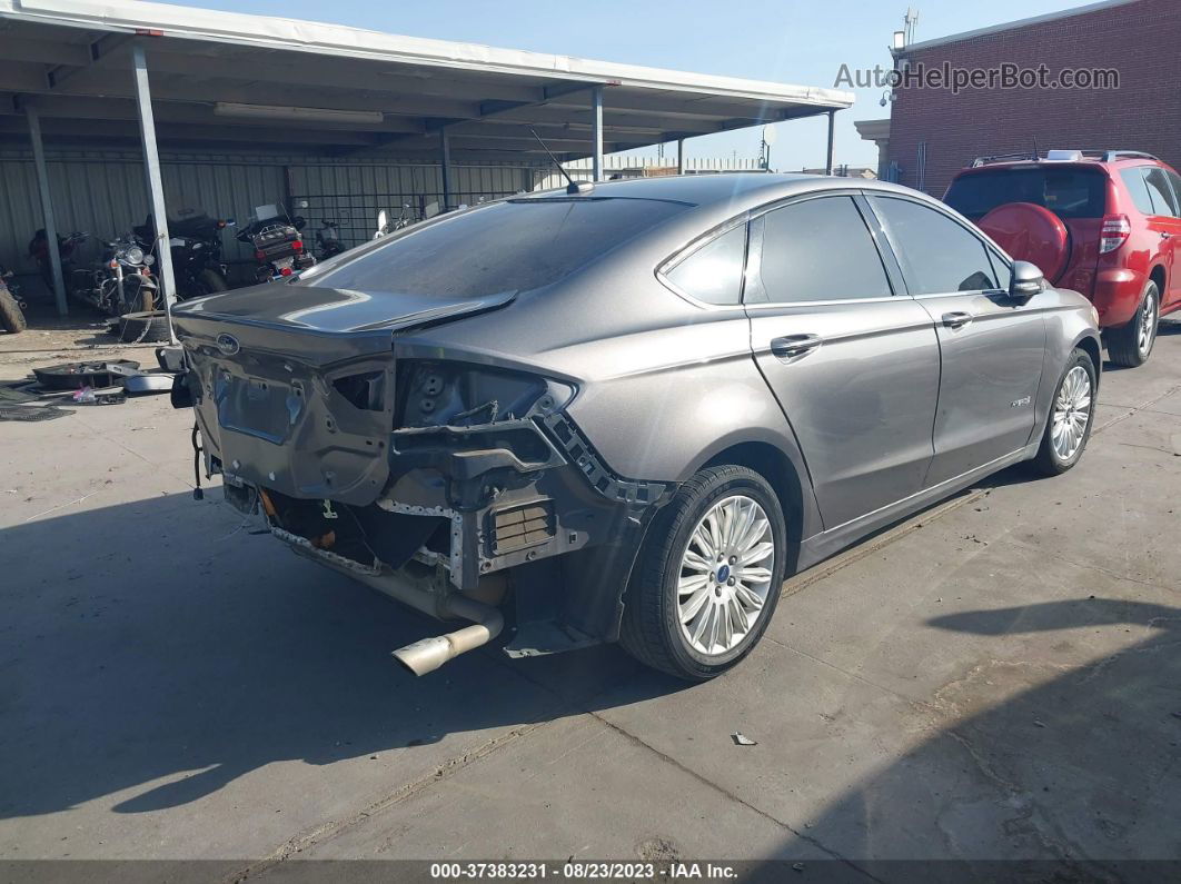 2013 Ford Fusion Se Hybrid Черный vin: 3FA6P0LU3DR192675