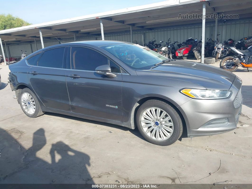 2013 Ford Fusion Se Hybrid Черный vin: 3FA6P0LU3DR192675