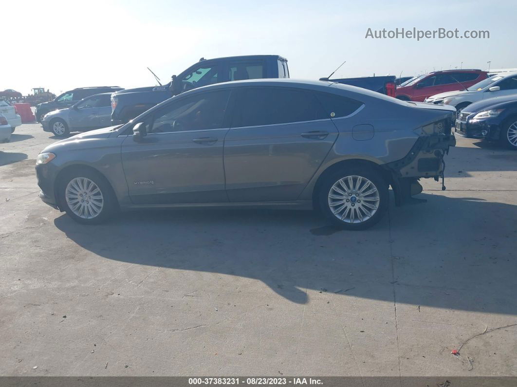 2013 Ford Fusion Se Hybrid Черный vin: 3FA6P0LU3DR192675