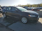 2014 Ford Fusion Se Hybrid Black vin: 3FA6P0LU3ER365869