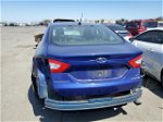 2016 Ford Fusion Se Hybrid Blue vin: 3FA6P0LU3GR173628