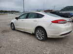 2017 Ford Fusion Se Hybrid White vin: 3FA6P0LU3HR117190