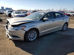 2017 Ford Fusion Se Hybrid Beige vin: 3FA6P0LU3HR295164