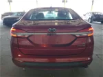 2018 Ford Fusion Se Hybrid Red vin: 3FA6P0LU3JR257455
