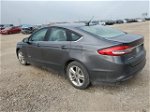 2018 Ford Fusion Se Hybrid Gray vin: 3FA6P0LU3JR268925