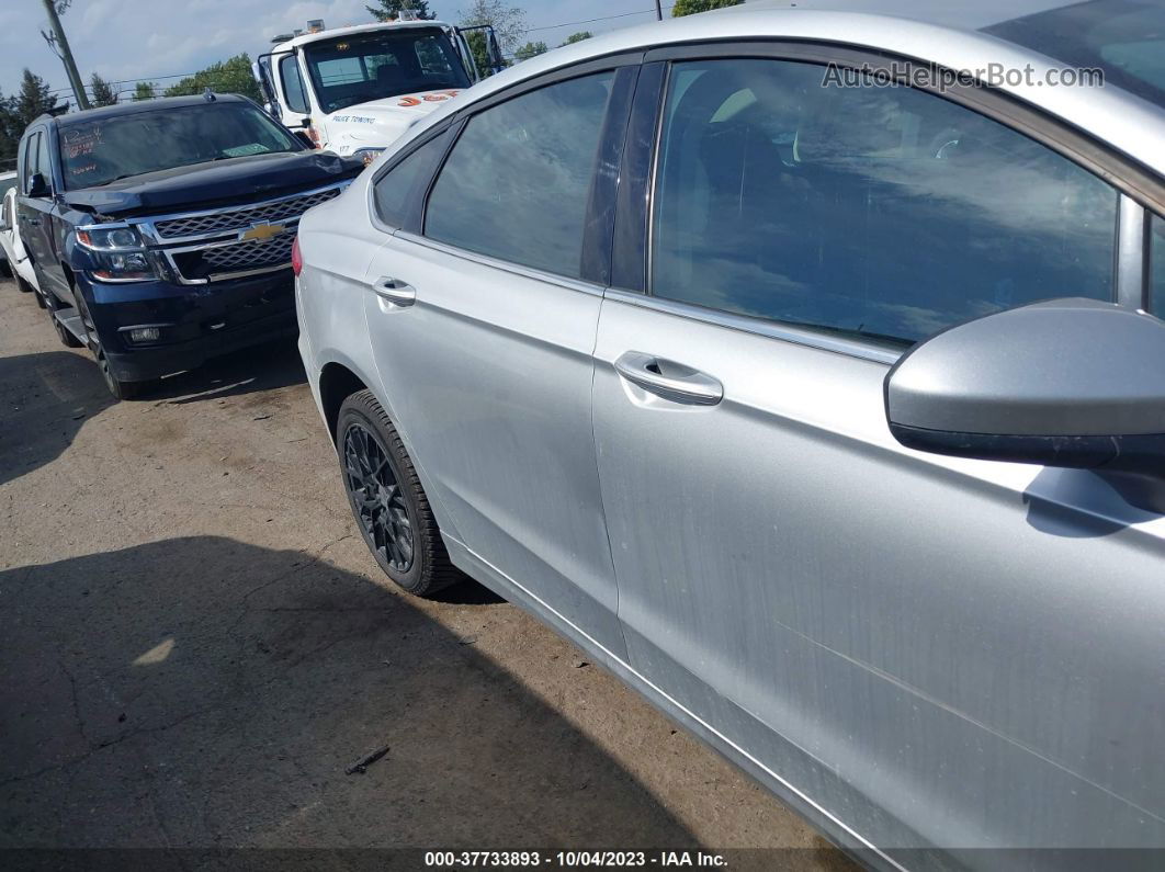 2019 Ford Fusion Hybrid Se Silver vin: 3FA6P0LU3KR102874