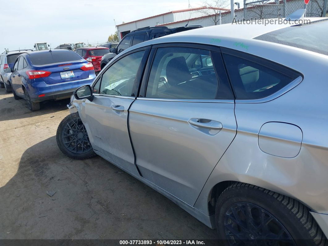 2019 Ford Fusion Hybrid Se Silver vin: 3FA6P0LU3KR102874