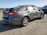 2019 Ford Fusion Se Gray vin: 3FA6P0LU3KR104432