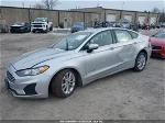 2019 Ford Fusion Hybrid Se Silver vin: 3FA6P0LU3KR105418