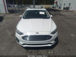 2019 Ford Fusion Hybrid Se White vin: 3FA6P0LU3KR120095