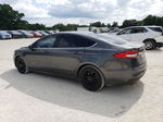 2019 Ford Fusion Se Gray vin: 3FA6P0LU3KR151296