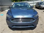 2019 Ford Fusion Se Синий vin: 3FA6P0LU3KR154926