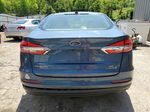 2019 Ford Fusion Se Синий vin: 3FA6P0LU3KR154926