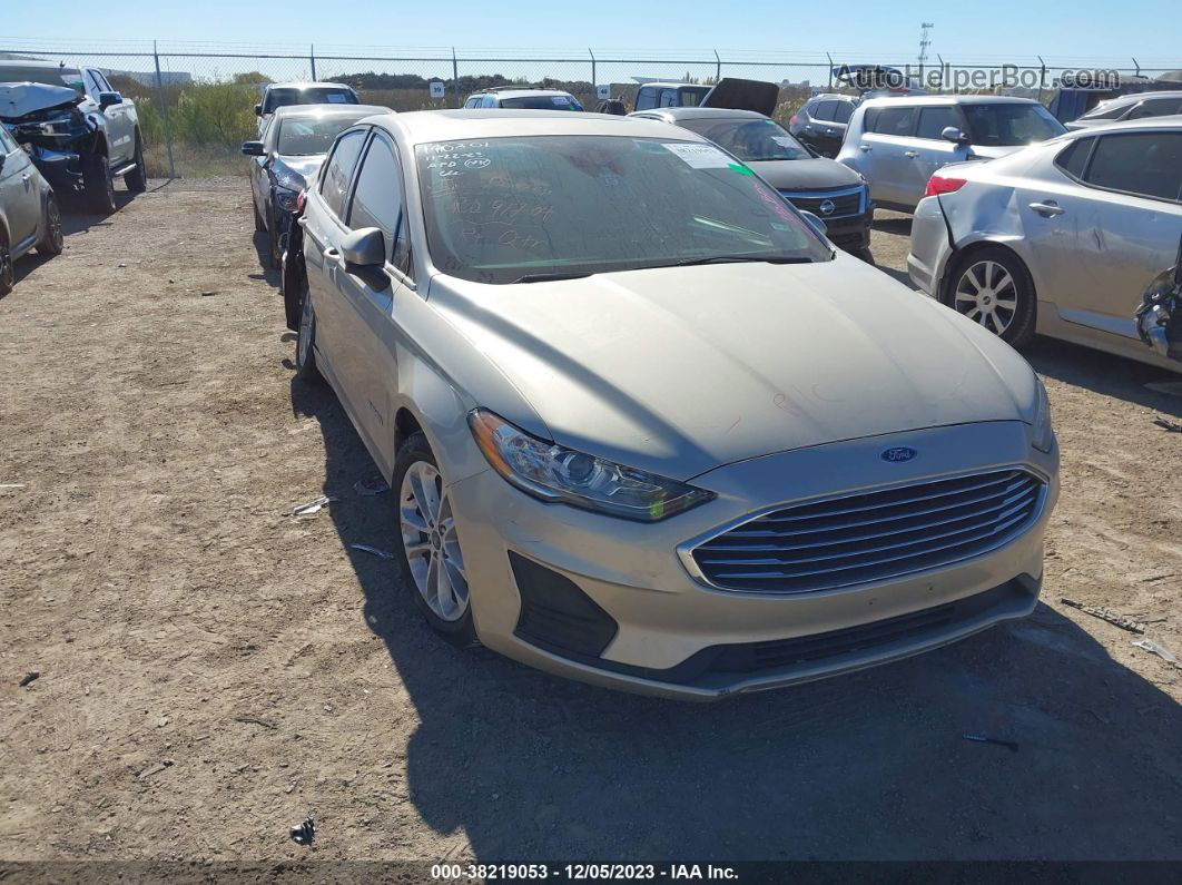 2019 Ford Fusion Hybrid Se Gold vin: 3FA6P0LU3KR263872