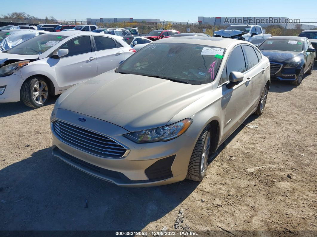 2019 Ford Fusion Hybrid Se Gold vin: 3FA6P0LU3KR263872