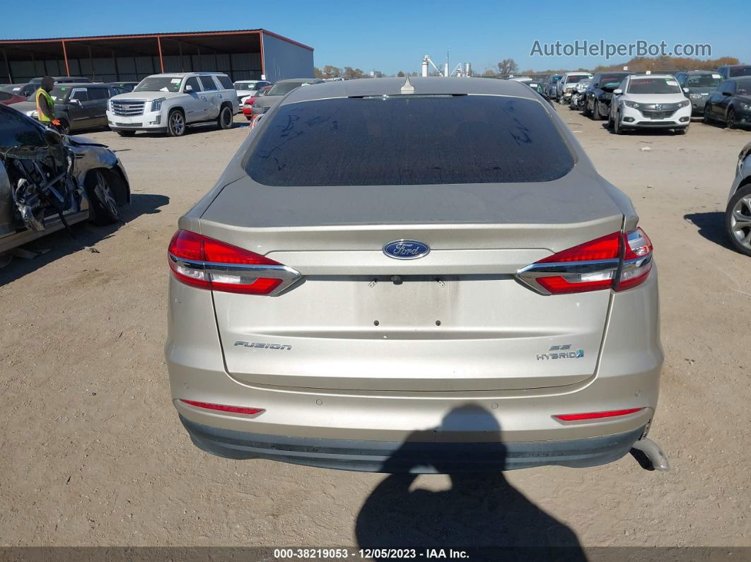 2019 Ford Fusion Hybrid Se Gold vin: 3FA6P0LU3KR263872