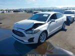 2019 Ford Fusion Hybrid Se White vin: 3FA6P0LU3KR284558