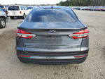 2020 Ford Fusion Se Gray vin: 3FA6P0LU3LR263954