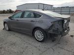 2013 Ford Fusion Se Hybrid Gray vin: 3FA6P0LU4DR206163