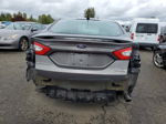 2014 Ford Fusion Se Hybrid Gray vin: 3FA6P0LU4ER208349