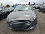 2014 Ford Fusion Se Hybrid Gray vin: 3FA6P0LU4ER208349